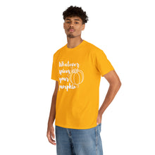 Load image into Gallery viewer, Whatever Spices Your Pumpkin Cotton Tee, Cute Fall Shirt, Ladie's Halloween Shirt, Fall Tee, Pumpkin T-Shirt, Orange Pumpkin T-Shirt, Tee