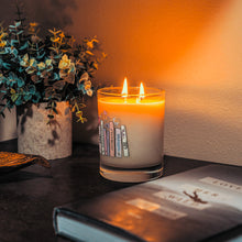 Load image into Gallery viewer, TAYLOR CANDLE, MUSIC CANDLE, HANDCRAFTED CANDLES, CANDLE WITH ALBUMS TITLE, SWIFTIES GIFT, GIFT FOR HER