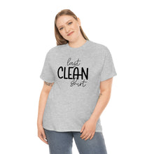 Load image into Gallery viewer, Last Clean Shirt Standing: Get a Laugh with Our Funny Mom's T-Shirt