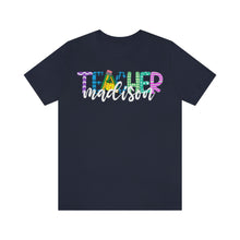 Load image into Gallery viewer, Custom Teacher Shirt, Teacher Team Shirts, Personalized School Tshirt, Teacher Gift, Customized Name Teacher Shirt, Elementary Teacher Shirt