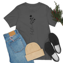 Load image into Gallery viewer, Mom wildflower Short Sleeve Tee, Mom shirt, Mom gift