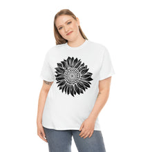 Load image into Gallery viewer, Sunflower Cotton Tee, Floral Tee, Sunflower tshirt, Sunflower flower tshirt, Garden Shirt
