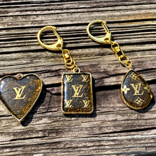 Load image into Gallery viewer, Heart, Rectangle and Oval shaped charm