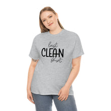 Load image into Gallery viewer, Last Clean Shirt Standing: Get a Laugh with Our Funny Mom's T-Shirt