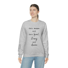 Load image into Gallery viewer, She's Mean and She's Kind, Strong and Divine and Lord Only Knows How Tough | Zach Bryan Music, Gift for Her, Country Lyrics