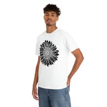 Load image into Gallery viewer, Sunflower Cotton Tee, Floral Tee, Sunflower tshirt, Sunflower flower tshirt, Garden Shirt