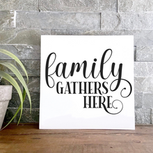 Load image into Gallery viewer, 4'' Tier Tray Sign, Farmhouse Wood Sign, Small Farmhouse Wood Décor, Small Wood Display Sign, Farmhouse Decor