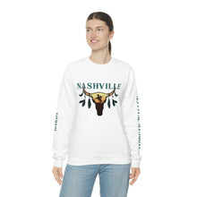 Load image into Gallery viewer, Nashville, Country Music, Guitar, Retro, Tshirt, Tees, Tennessee, Oversized Sweatshirt, Wallen Hardy, Comfy Sweatshirt