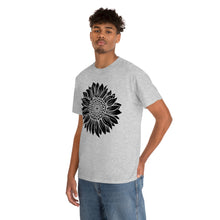 Load image into Gallery viewer, Sunflower Cotton Tee, Floral Tee, Sunflower tshirt, Sunflower flower tshirt, Garden Shirt