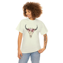 Load image into Gallery viewer, Boho Cow Skull Shirt, howdy shirt, Wild west Shirt, Western Graphic Tee, Cowgirl Shirt, Bull Skull Shirt, Southwest Shirt, Western Clothing