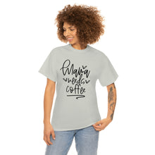 Load image into Gallery viewer, Caffeinate in Style: Mama Needs Coffee Cotton T-Shirt, Mama Needs Coffee T-shirt, Comfy Mom Shirt, Coffee lovers tee