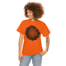 Load image into Gallery viewer, Sunflower Cotton Tee, Floral Tee, Sunflower tshirt, Sunflower flower tshirt, Garden Shirt