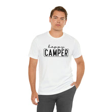 Load image into Gallery viewer, Happy Camper T-Shirt, Camping T-Shirt, Adventure Shirt, Camping Outdoors T-Shirt, Happy Camper Tee, Camping T-Shirt