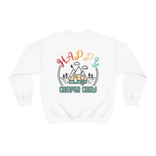 Load image into Gallery viewer, Camping Crew Crewneck Sweatshirt, Happy Camper Sweatshirt, Camping Sweatshirt, Gift for Camper