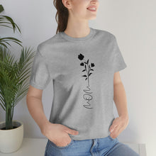 Load image into Gallery viewer, Mom wildflower Short Sleeve Tee, Mom shirt, Mom gift