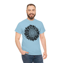 Load image into Gallery viewer, Sunflower Cotton Tee, Floral Tee, Sunflower tshirt, Sunflower flower tshirt, Garden Shirt