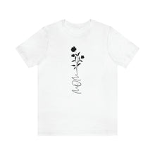 Load image into Gallery viewer, Mom wildflower Short Sleeve Tee, Mom shirt, Mom gift