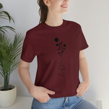 Load image into Gallery viewer, Mom wildflower Short Sleeve Tee, Mom shirt, Mom gift