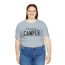 Load image into Gallery viewer, Happy Camper T-Shirt, Camping T-Shirt, Adventure Shirt, Camping Outdoors T-Shirt, Happy Camper Tee, Camping T-Shirt