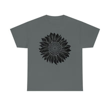 Load image into Gallery viewer, Sunflower Cotton Tee, Floral Tee, Sunflower tshirt, Sunflower flower tshirt, Garden Shirt