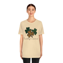 Load image into Gallery viewer, Lucky Mama Short Sleeve Tee, St Patricks Day Mama Tshirt, St. Patty's Day Shirt, St. Paddys Day Shirt, Lucky Mama St Patricks Day Shirt