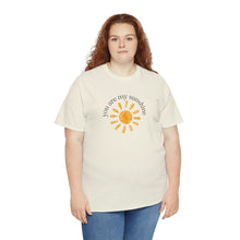 Load image into Gallery viewer, You are My Sunshine Cotton Tee, Sunshine T-Shirt, Cute Ladies Shirt
