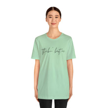 Load image into Gallery viewer, Thinkin' Bout Me Short Sleeve Tee, Country Music Tee, Wallen T-shirt, Concert Shirt, Lyric Shirt, Country Lyric Song Shirt