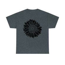 Load image into Gallery viewer, Sunflower Cotton Tee, Floral Tee, Sunflower tshirt, Sunflower flower tshirt, Garden Shirt