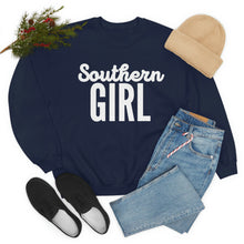 Load image into Gallery viewer, Southern Girl Sweatshirt, Southern Woman, Great Southern Sweatshirt, Lady's Sweatshirt, From the South Sweatshirt