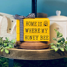 Load image into Gallery viewer, Mini Wood Book Stacks