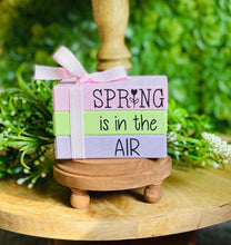 Load image into Gallery viewer, Mini Wood Book Stacks