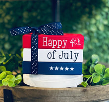 Load image into Gallery viewer, Mini Wood Book Stacks