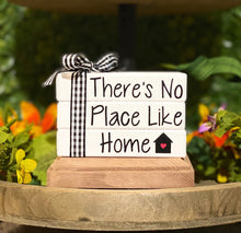 Load image into Gallery viewer, Mini Wood Book Stacks