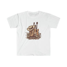 Load image into Gallery viewer, Vintaged Country, Cowboy Boots, Cotton Softstyle TShirt, Country Music TShirt, Nashville Boots Tee, 90's Country T-Shirt, Music Lover Tshirt
