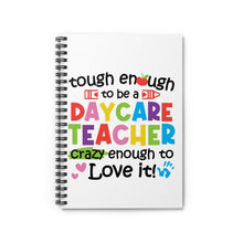 Load image into Gallery viewer, Teacher Appreciation Spiral Notebook - Ideal Teacher Gift for Daycare Teachers and Workers, Thoughtful Gift, Spiral Notebook - Ruled Line

