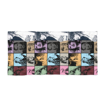 Load image into Gallery viewer, Beach Towel, Cat Butterfly Towel, Vacation Gift, Concert Gift, Bath &amp; Pool Towel, Anniversary/Birthday Beach Towel, Beautiful Word Towel
