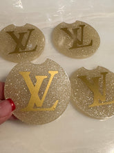 Load image into Gallery viewer, Beige Car Coaster, Handmade, Fashion Car Coaster
