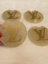 Load image into Gallery viewer, Beige Car Coaster, Handmade, Fashion Car Coaster
