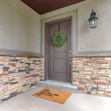 Load image into Gallery viewer, Personalized Door Mat – Custom Text – Durable Coir Bristle – 2 Sizes Available – Perfect for Home Entryway Décor &amp; Gift
