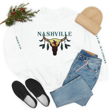 Load image into Gallery viewer, Nashville, Country Music, Guitar, Retro, Tshirt, Tees, Tennessee, Oversized  Sweatshirt, Wallen Hardy, Comfy Sweatshirt
