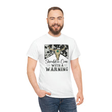 Load image into Gallery viewer, Should've Come With a Warning T-shirt, Country Music Shirt, Southern tee, Music Festival tee, Rodeo shirt, Western Cowboy tee, Country shirt
