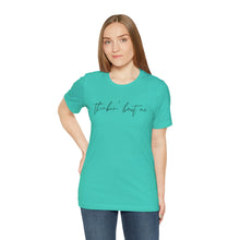 Load image into Gallery viewer, Thinkin' Bout Me Short Sleeve Tee, Country Music Tee, Wallen T-shirt, Concert Shirt, Lyric Shirt, Country Lyric Song Shirt
