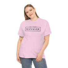Load image into Gallery viewer, Get Ready to Handle Anything with Our Meltdown Manager Cotton T-Shirt, Mom Funny T-Shirt, Gifts for Mom, Mother's Day
