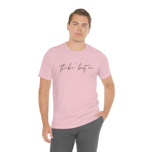 Load image into Gallery viewer, Thinkin' Bout Me Short Sleeve Tee, Country Music Tee, Wallen T-shirt, Concert Shirt, Lyric Shirt, Country Lyric Song Shirt
