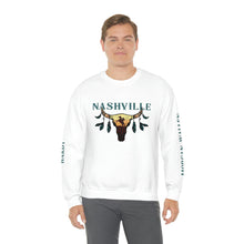 Load image into Gallery viewer, Nashville, Country Music, Guitar, Retro, Tshirt, Tees, Tennessee, Oversized  Sweatshirt, Wallen Hardy, Comfy Sweatshirt
