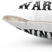 Load image into Gallery viewer, Should've Came With A Warning Square Pillow, Wallen, Accent Pillow, Couch Pillow, Gift for Her
