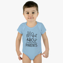 Load image into Gallery viewer, Peace Out Nicu I'm Moving in with My Parents, Nicu Baby, Nicu Infant, Nicu Stay, Nicu Parent, Nicu Onesie
