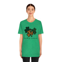 Load image into Gallery viewer, Lucky Mama Short Sleeve Tee, St Patricks Day Mama Tshirt, St. Patty's Day Shirt, St. Paddys Day Shirt, Lucky Mama St Patricks Day Shirt
