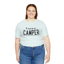 Load image into Gallery viewer, Happy Camper T-Shirt, Camping T-Shirt, Adventure Shirt, Camping Outdoors T-Shirt, Happy Camper Tee, Camping T-Shirt
