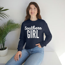 Load image into Gallery viewer, Southern Girl Sweatshirt, Southern Woman, Great Southern Sweatshirt, Lady's Sweatshirt, From the South Sweatshirt
